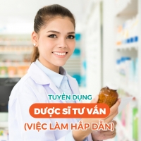 Tuyển dụng Dược sĩ Tư Vấn