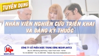 NHÂN VIÊN NGHIÊN CỨU TRIỂN KHAI VÀ ĐĂNG KÝ THUỐC