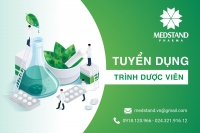 Tuyển dụng Trình dược viên - khu vực Phía Nam