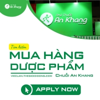 Chuyên viên Mua Hàng Dược Phẩm 